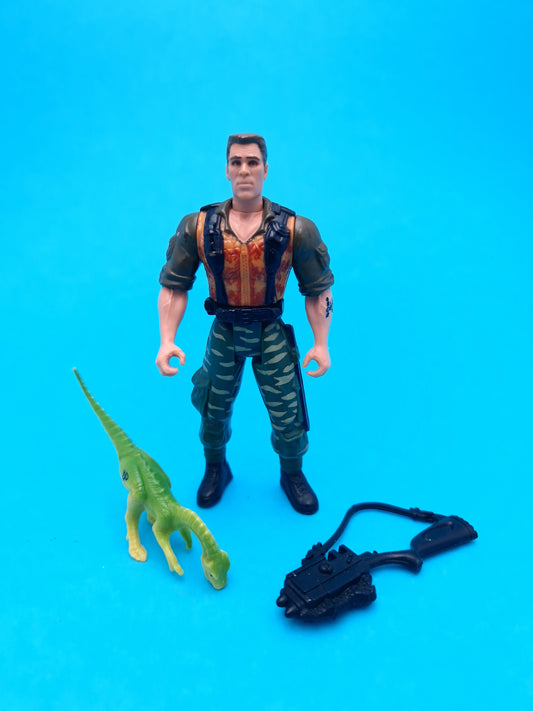 JURASSIC PARK LOST WORLD ☆ DIETER STARK Vintage Figure ☆ Loose Kenner