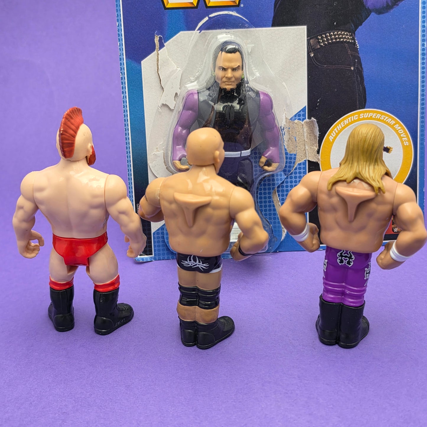 RETRO WWE SERIES ☆ SHEAMUS JEFF HARDY GOLDBERG HHH Action Figure ☆ Loose Mattel WWF