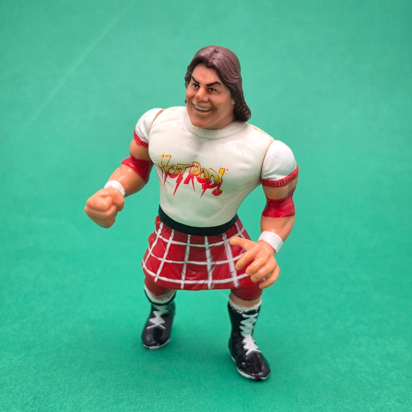 WWF HASBRO ROWDY RODDY PIPER Vintage Wrestling Figure ☆ Original 90s Series 1