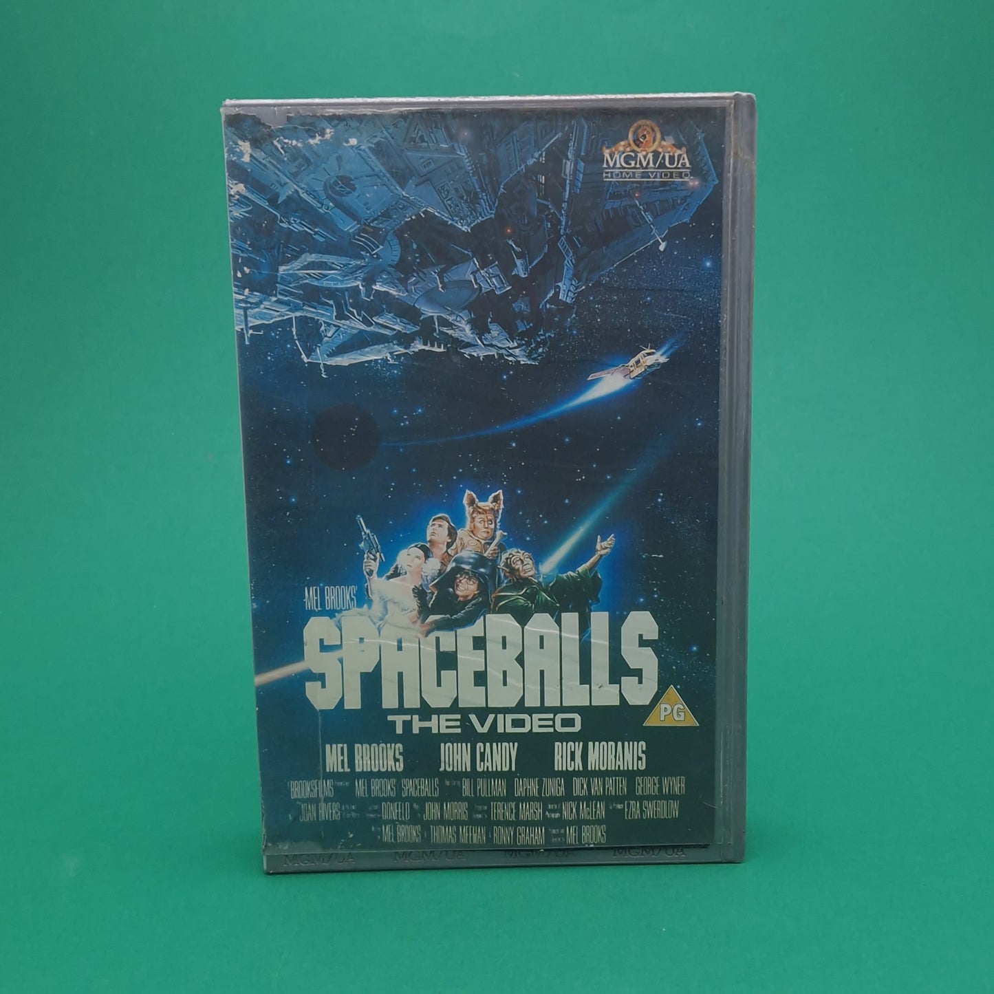 VHS Video ☆ SPACEBALLS Case Tape Cassette 1987 80s Vintage Big Box