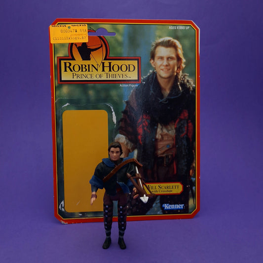 ROBIN HOOD PRINCE OF THIEVES ☆ WILL SCARLETT Figure ☆ Vintage 90s Kenner