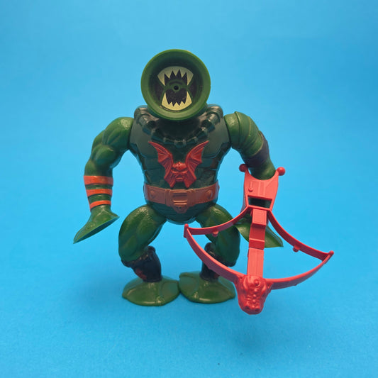 MASTERS OF THE UNIVERSE ☆ LEECH USA CROWSBOW Vintage Figure ☆ MOTU Loose 80s Mattel