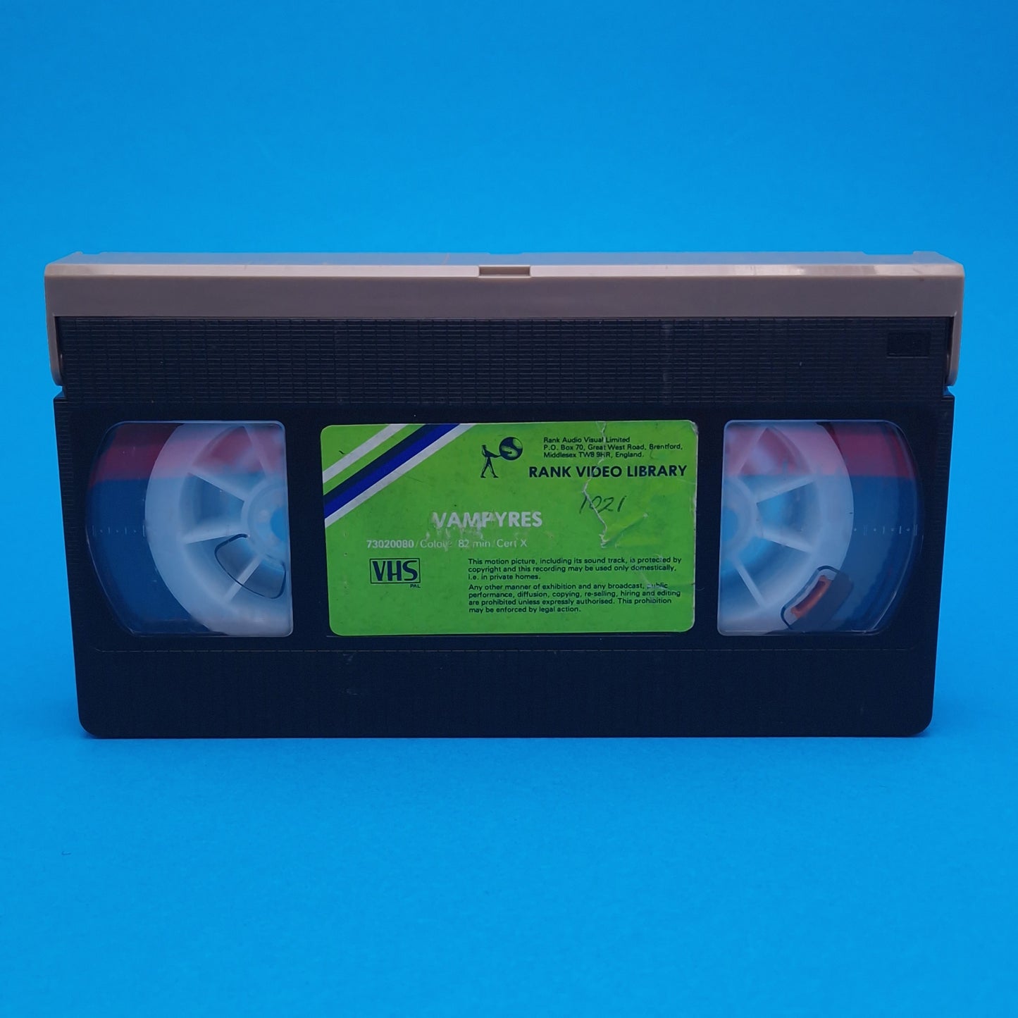 VHS Video ☆ VAMPYRES RANK VIDEO LIBRARY Big Box Clam Shell Pre Cert Tape Cassette