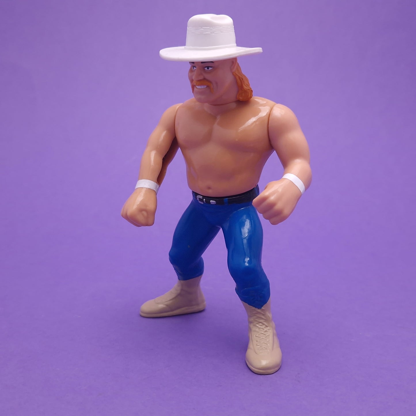 WWF HASBRO ☆ SMOKING GUNNS BILLY & BART GUNN Vintage Wrestling Figure ☆ Green Card Original 90s Series 11