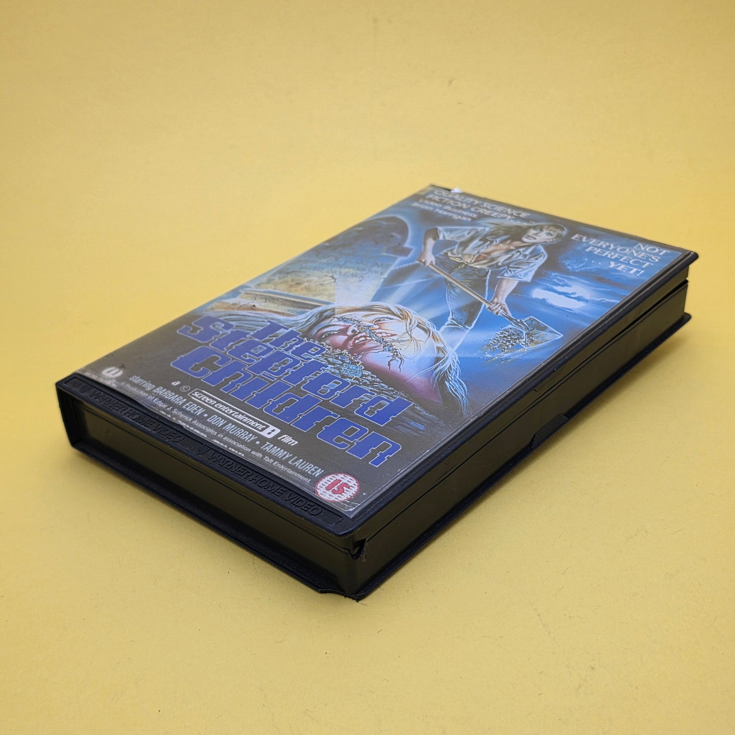 VHS Video ☆ THE STEPFORD CHILDREN ☆ 15 Cert Big Box Ex-Rental Vintage Tape