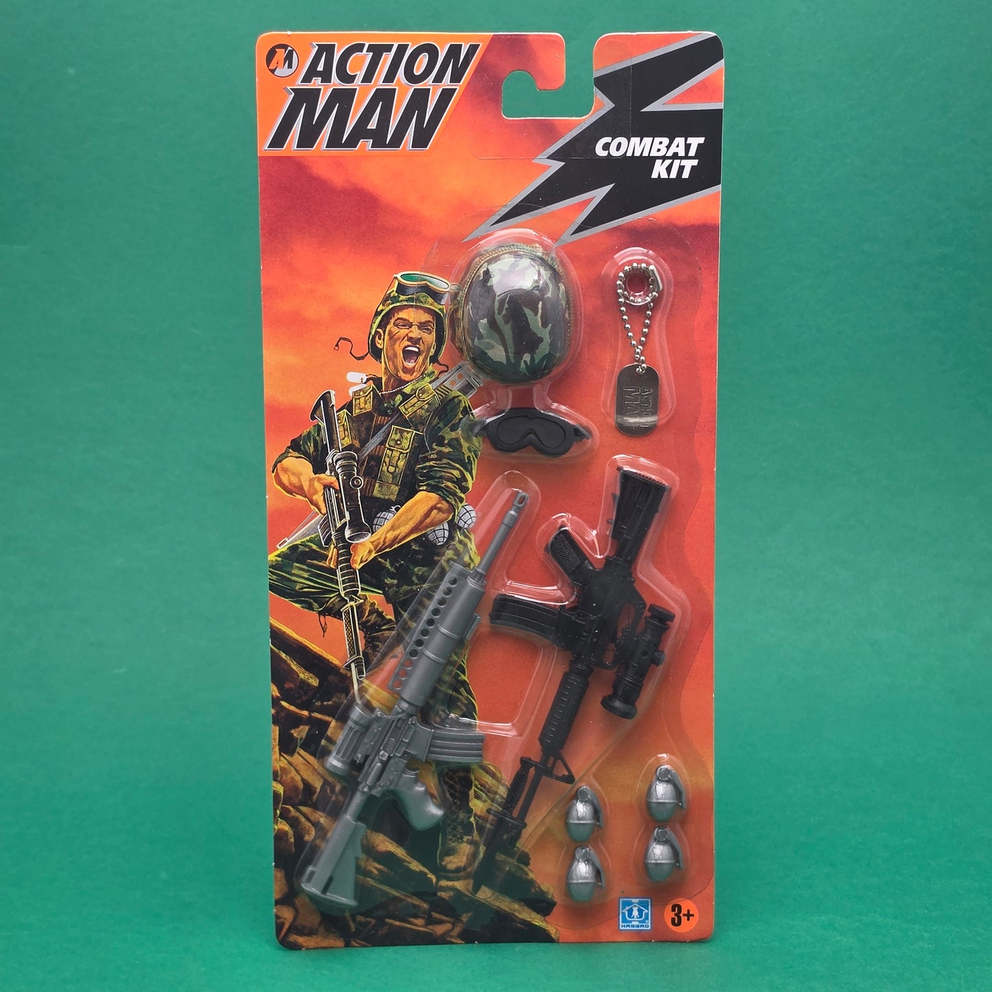 ACTION MAN ☆ COMBAT KIT Figure Doll Accessories ☆ Vintage HASBRO SEALED Carded 90s