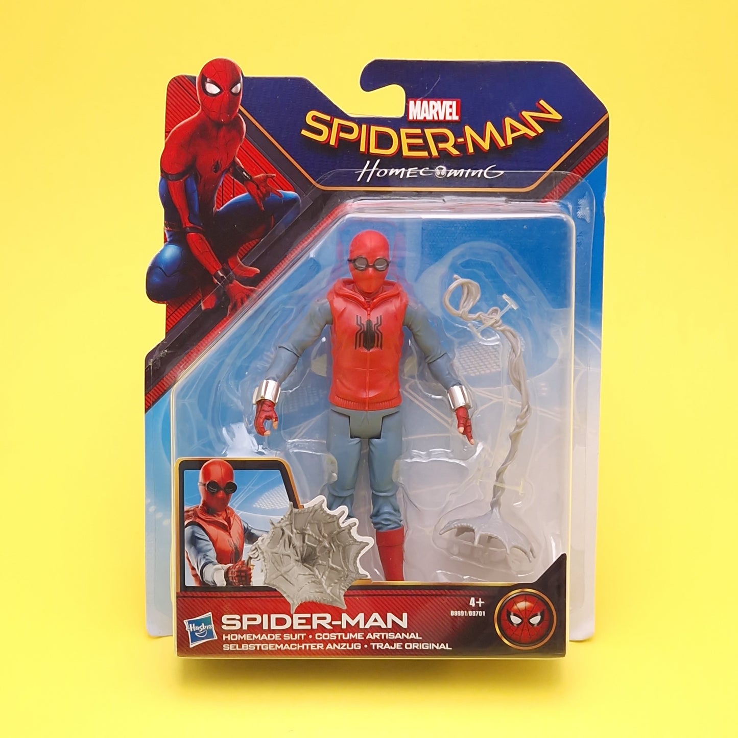 SPIDER-MAN HOMECOMING ☆ Spider-Man Homemade Suit & Vulture Figures ☆ Marvel Carded Hasbro