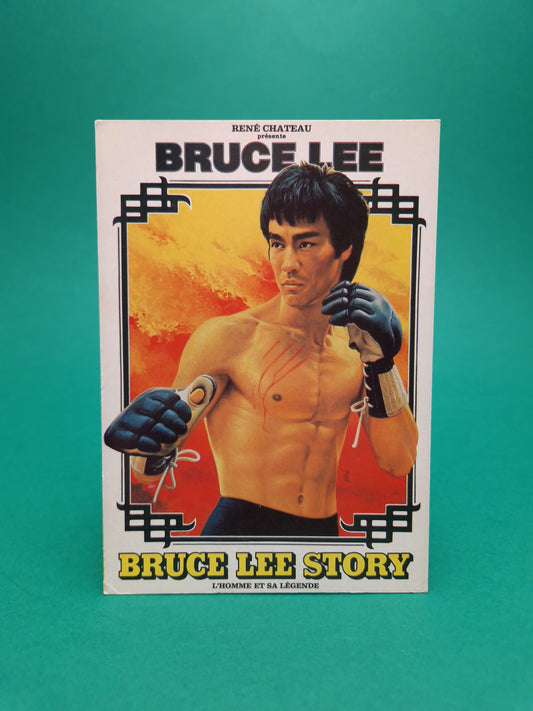 VINTAGE MOVIE ☆ BRUCE LEE French Poster Postcards BRUCE LEE STORY ☆ Loose