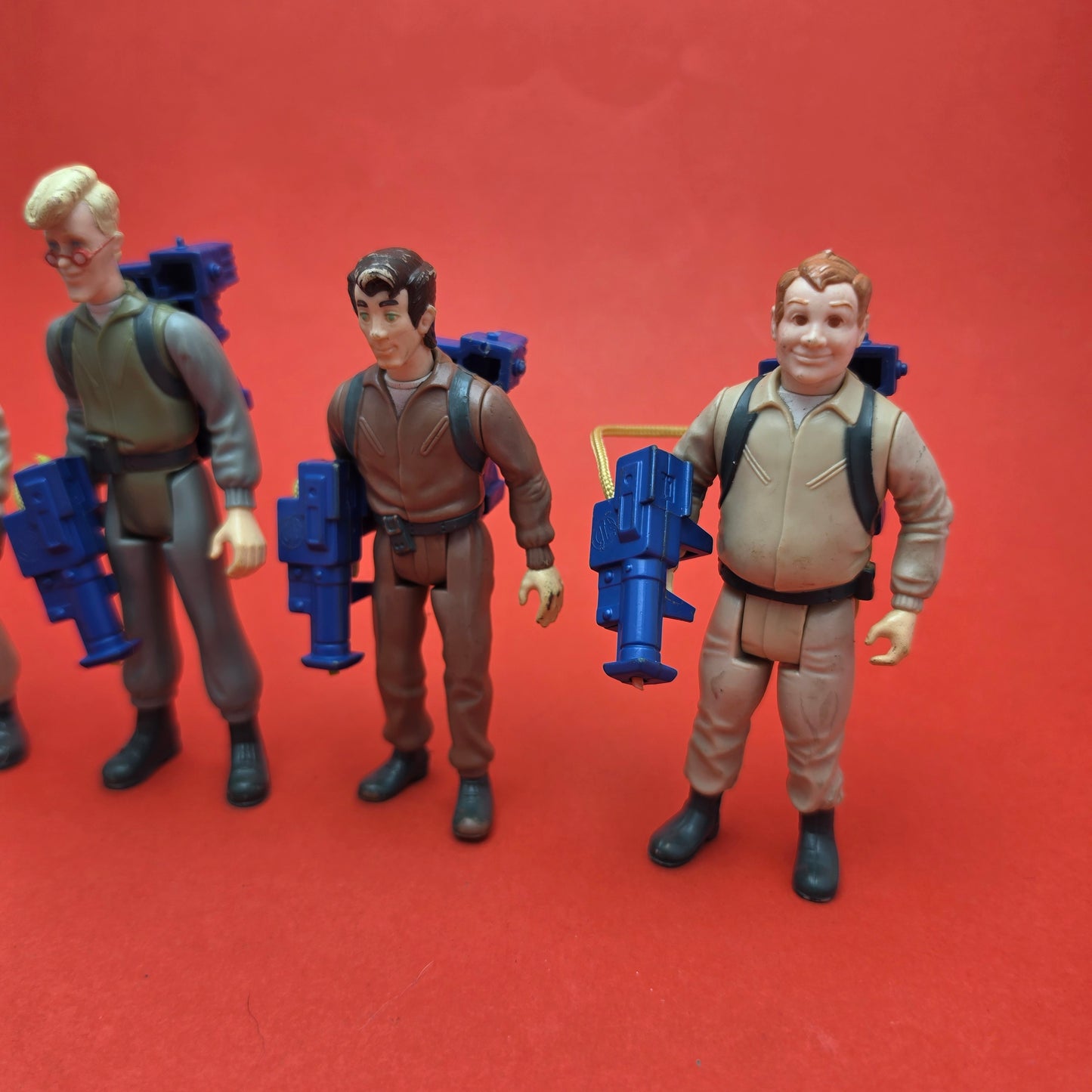 GHOSTBUSTERS ☆ ORIGINAL SET OF 4 Vintage Figure ☆ Loose 80s Kenner