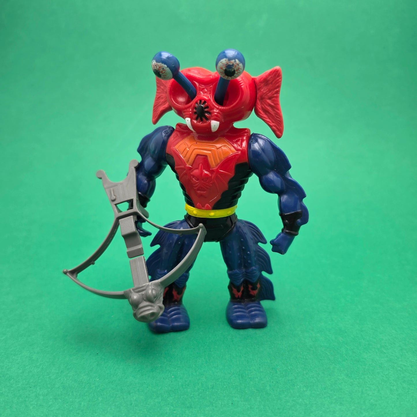 MASTERS OF THE UNIVERSE ☆ MANTENNA Vintage Figure ☆ MOTU Loose 80s Mattel Original