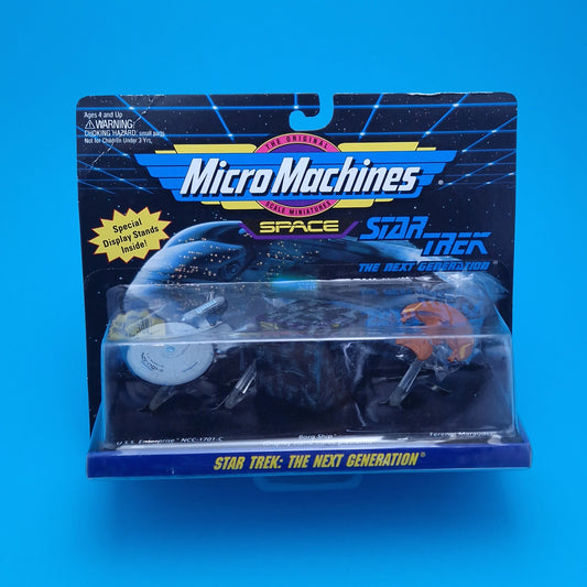 MICRO MACHINES ☆ STAR TREK THE NEXT GENERATION SERIES 6 ☆ Sealed Carded GALOOB