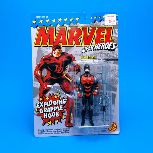 MARVEL SUPER HEROES ☆ DAREDEVIL Vintage Action Figure ☆ Original Carded Toybiz 90s