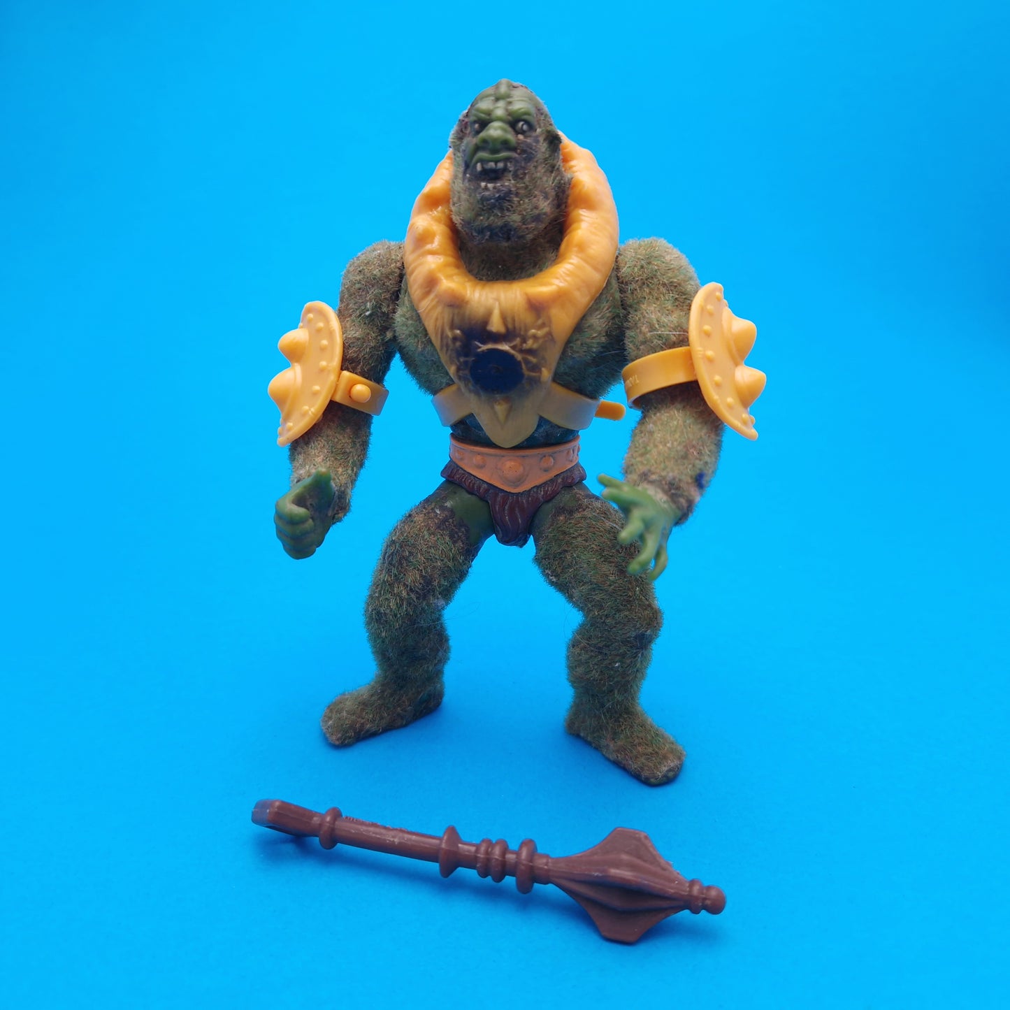 MASTERS OF THE UNIVERSE ☆ MOSSMAN Complete Vintage Figure ☆ MOTU Loose 80s Mattel Original