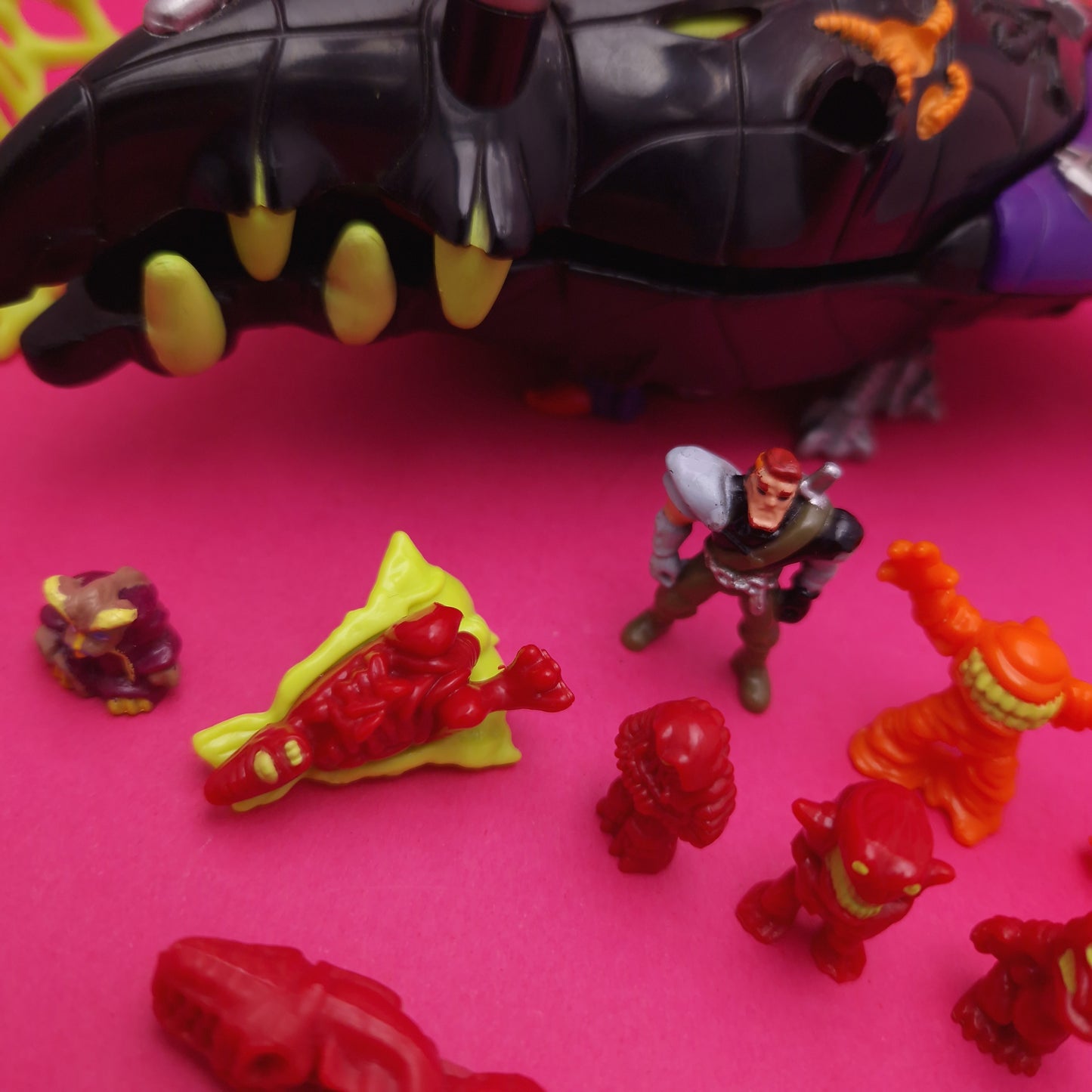 MIGHTY MAX ☆ Defies the Dread Star TERROR TALONS Vintage Playset ☆ Loose
