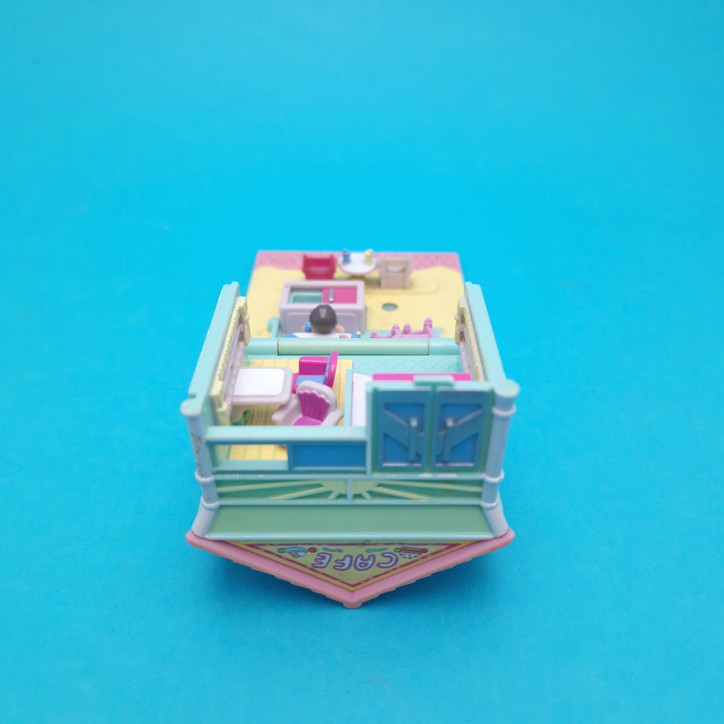 POLLY POCKET ☆ BEACH CAFE Vintage Figure Playset Complete ☆ Original 1993
