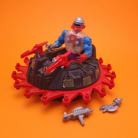 MASTERS OF THE UNIVERSE ☆ ROTON ROBOTO Complete Vintage Figure Vehicle ☆ MOTU 80s Mattel