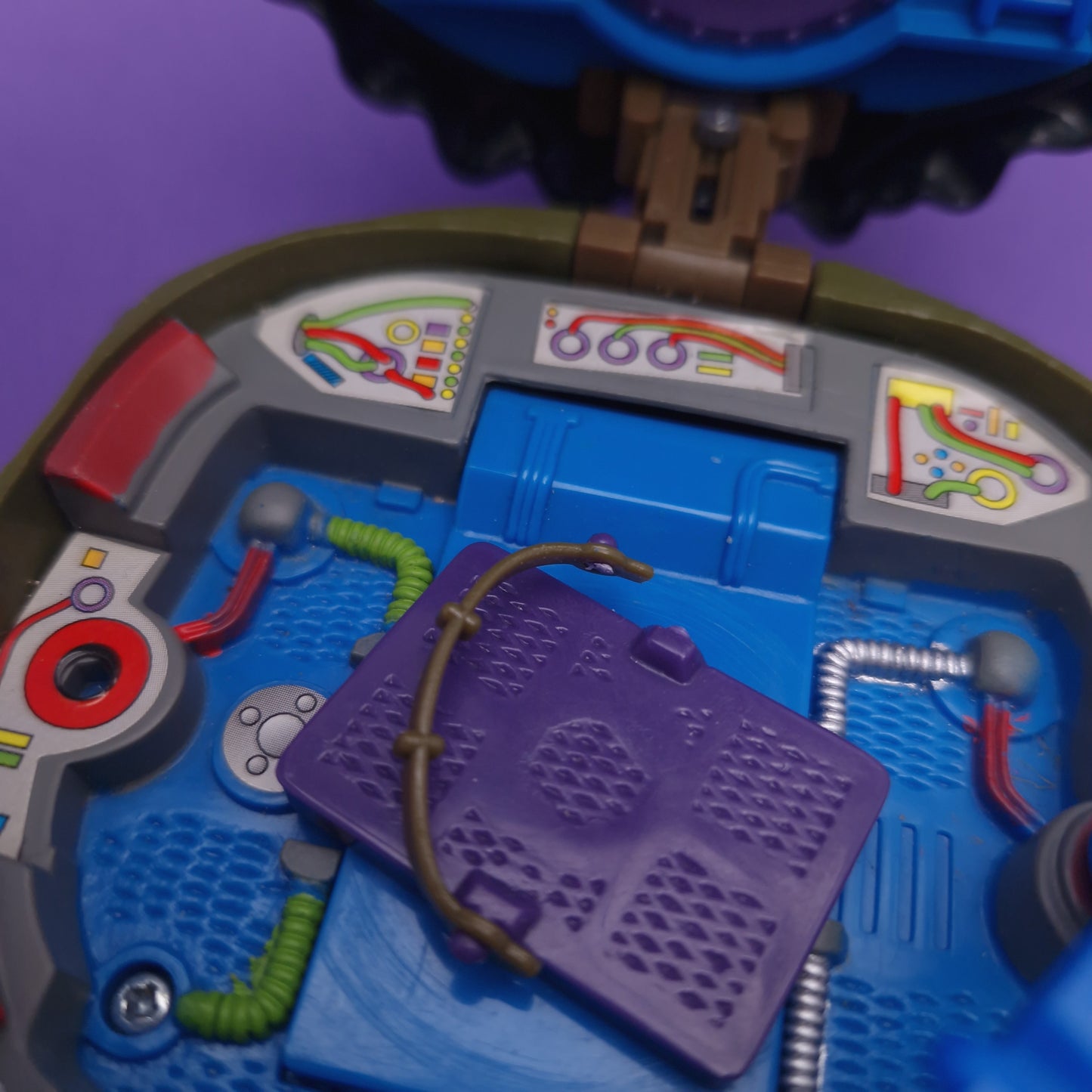 TEENAGE MUTANT NINJA TURTLES ☆ TOKKA TECHNODROME Playset Figure Vintage ☆ Loose Turtle Mini Mutants