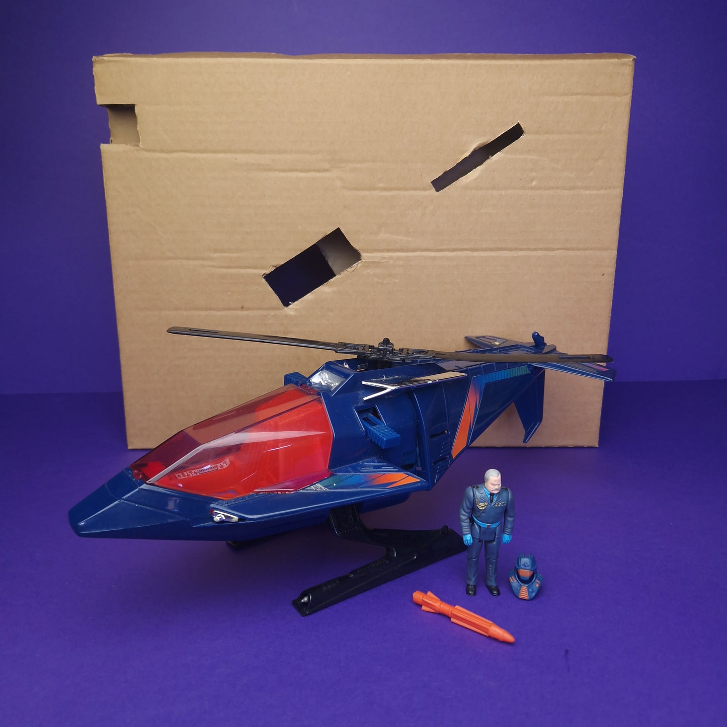 M.A.S.K ☆ SWITCHBLADE Miles Mayhem ☆ BOXED COMPLETE Vintage MASK Kenner 80s Euro Box