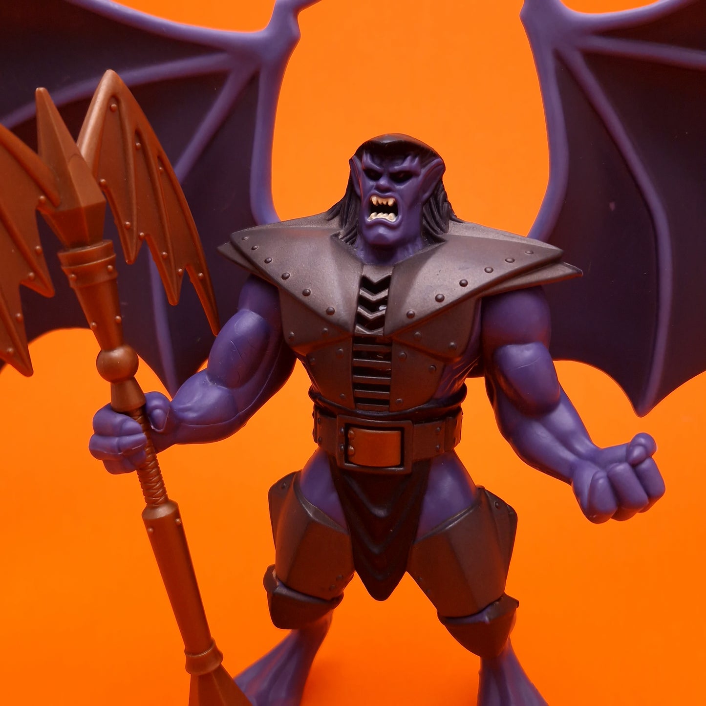 GARGOYLES ☆ GOLIATH MIGHTY ROAR Deluxe Action Figure ☆ Kenner Loose 90s