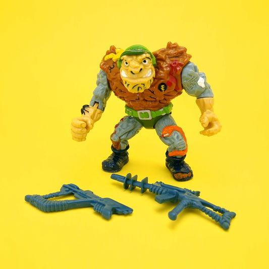 TEENAGE MUTANT NINJA TURTLES ☆ GENERAL TRAGG Vintage Action Figure ☆ Loose