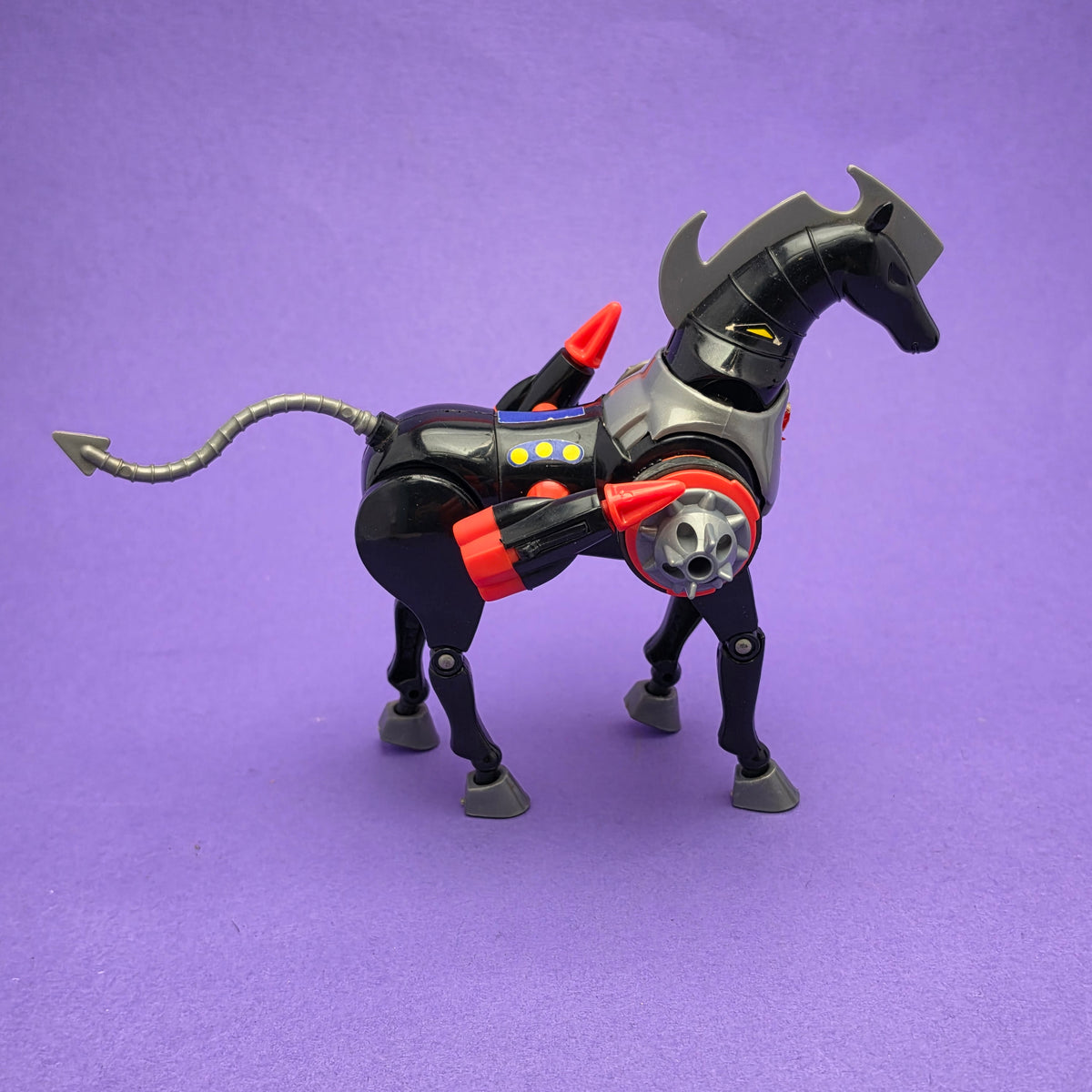 MICRONAUTS ☆ ANDROMEDA Vintage Figure Horse ☆ 1978 Mego Airfix Black