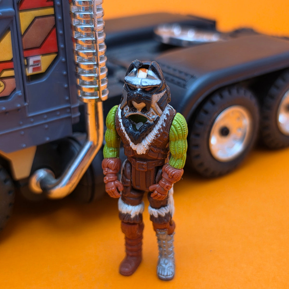 M.A.S.K ☆ BULLDOG / BULLDOZE Boris Buskin ☆ Loose Vintage MASK Kenner 80s