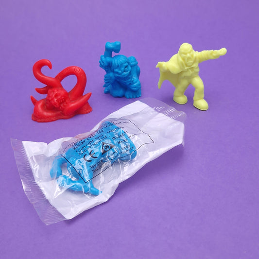 MONSTER IN MY POCKET ☆ 11 KRAKEN 38 PHANTOM 63 ELBOW WITCH 68 BLOODY BONE Figure ☆ Vintage Mini Figure
