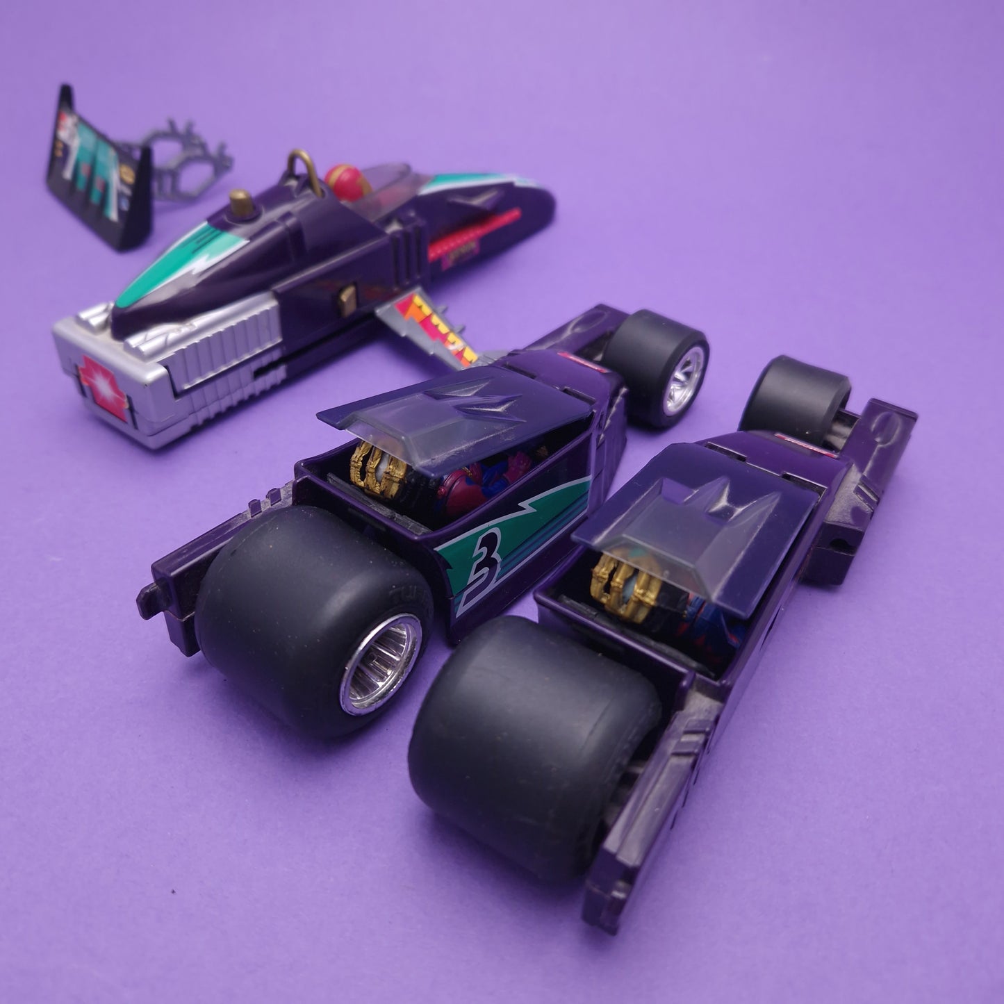 M.A.S.K ☆ BUZZARD MILES & MAX MAYHEM Complete Vintage Figure Vehicle ☆ MASK Kenner 80s Loose