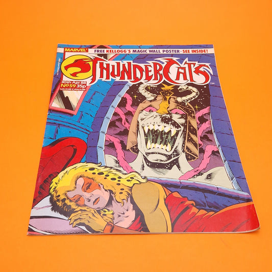 THUNDERCATS COMIC ☆ Vol 59 Vintage Original ☆ 80s Marvel