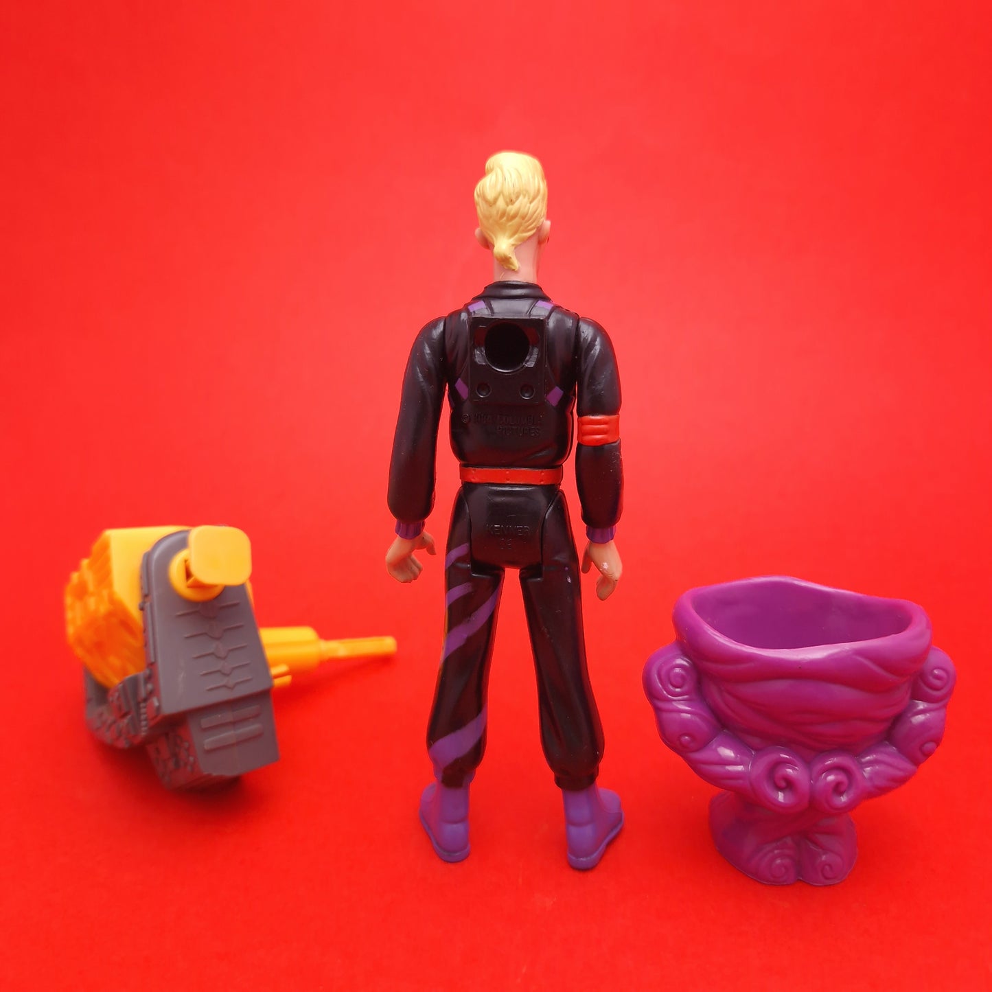 GHOSTBUSTERS ☆ EGON SPENGLER Power Pack Heroes Vintage Figure ☆ Loose 80s Kenner