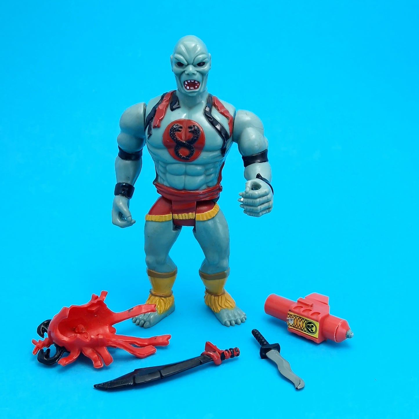 THUNDERCATS ☆ THUNDERCATS MUMM-RA Action Figure ☆ Vintage LJN Complete Original 80s Loose