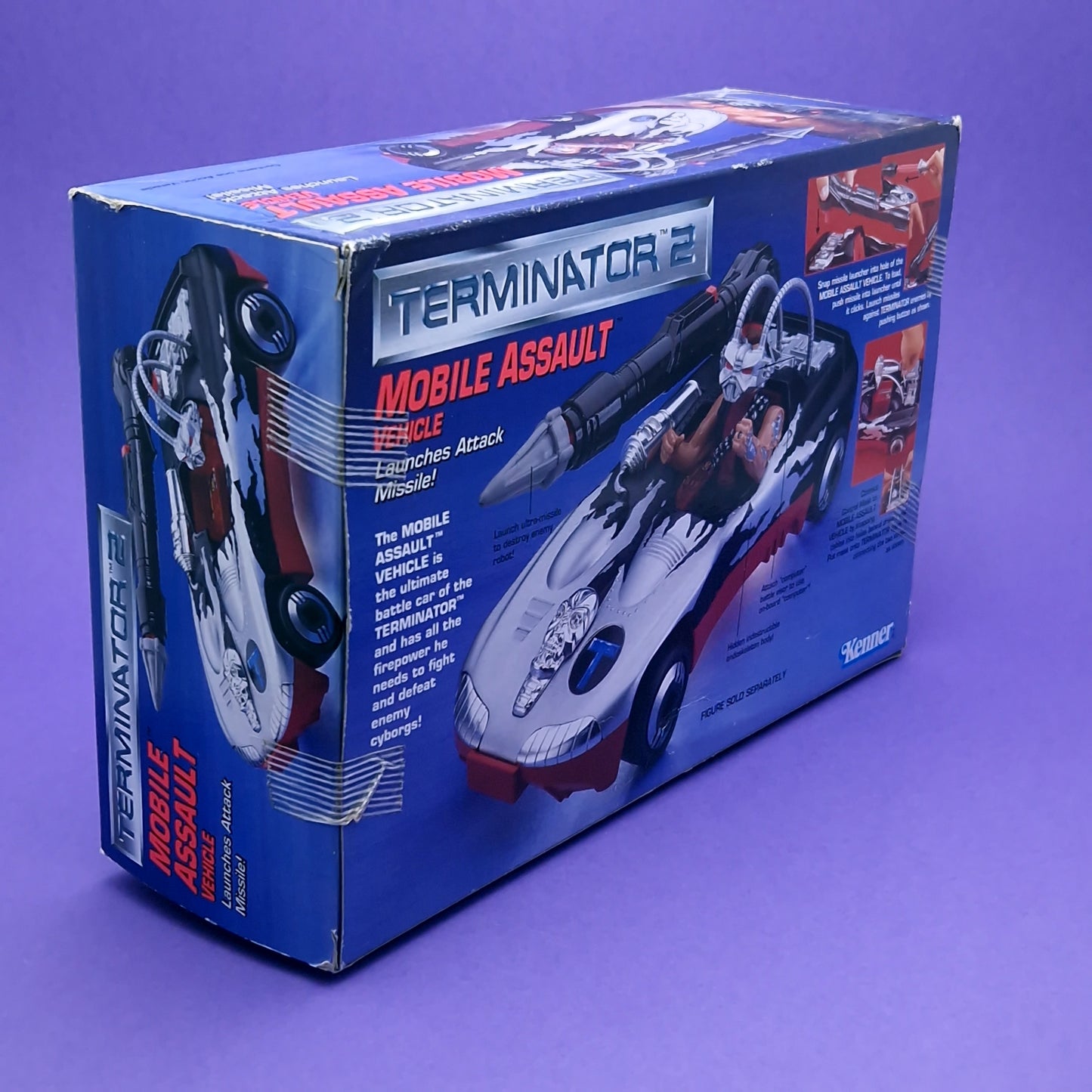 TERMINATOR 2 ☆ MOBILE ASSAULT VEHICLE For Figures ☆ 90's Sealed MISB Boxed Kenner
