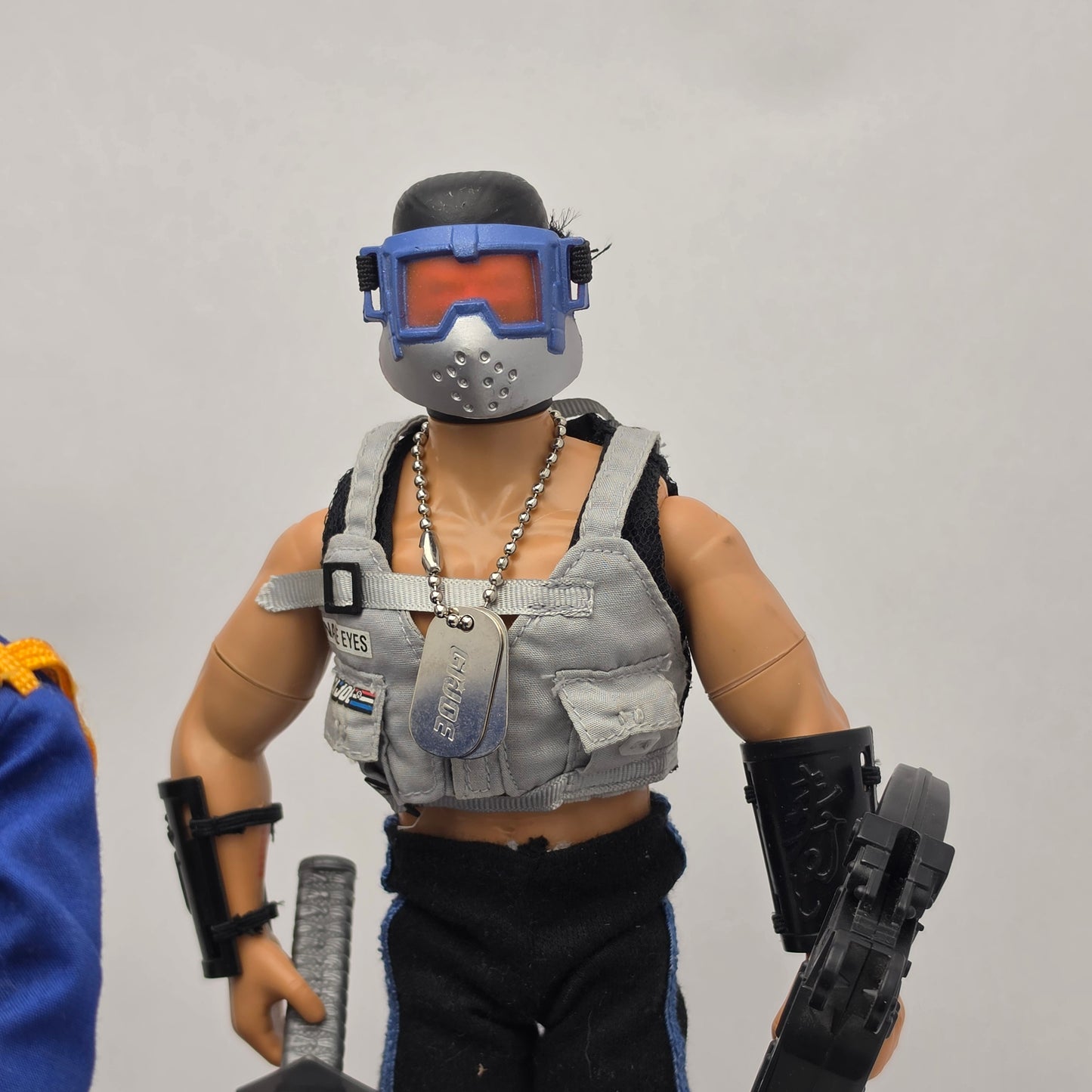 ACTION MAN ☆ G.I. JOE COBRA COMMANDER SNAKE EYES DUKE Hall Of Fame Figure ☆ Vintage HASBRO 90's Loose