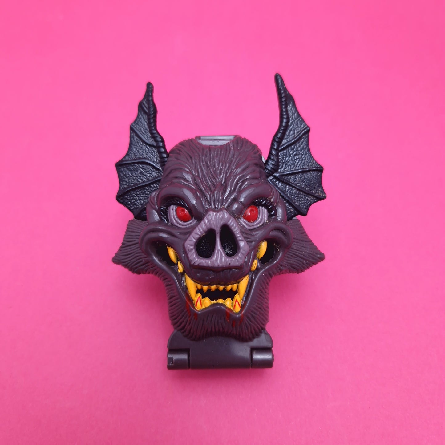 MIGHTY MAX ☆ VAMP BITER BAT NIGHTWING Horror Heads Vintage Figure Playset ☆ Complete