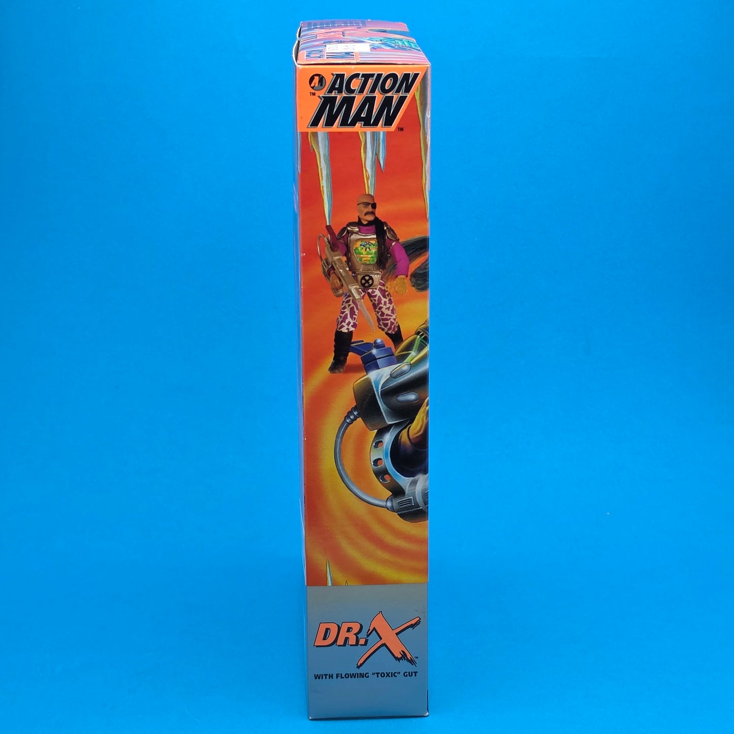 ACTION MAN ☆ DR X TOXIC GUT Action Figure Doll ☆ 1996 Vintage Kenner Boxed 90's SEALED