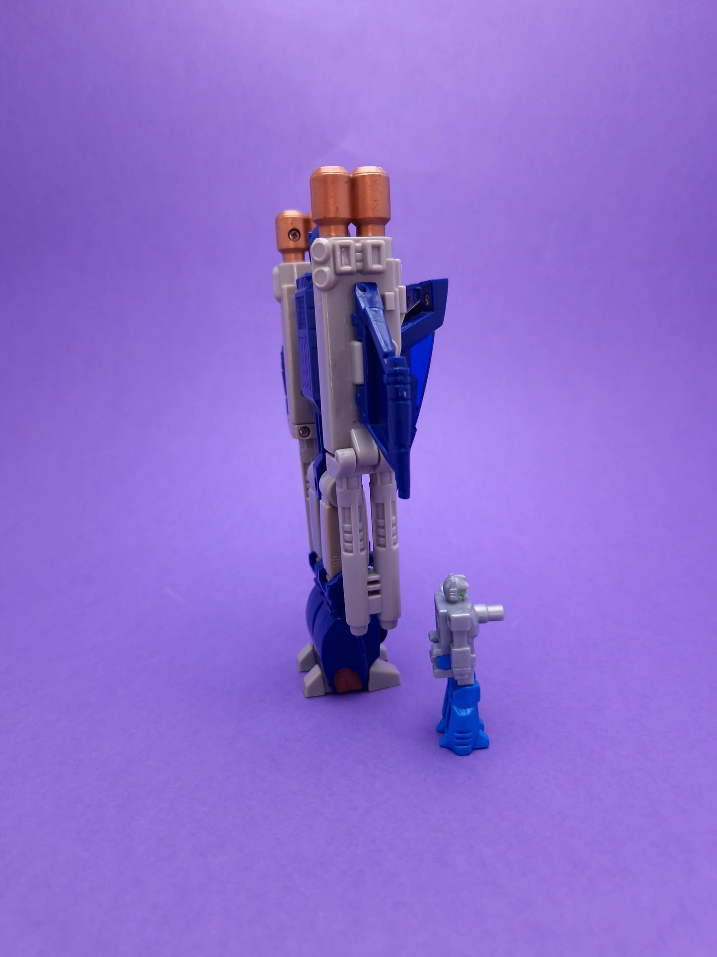 TRANSFORMERS G1 ☆ TARGETMASTER TRIGGER HAPPY & BLOWPIPE Figure ☆ Card Robot Vintage Original 1987