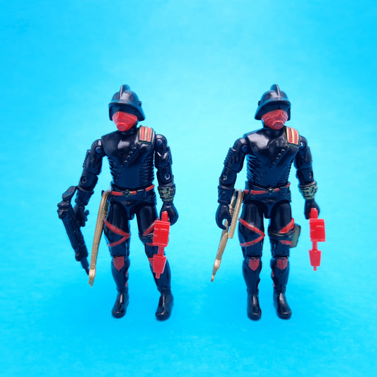 ACTION FORCE ☆ IRON GRENADIERS V1 x2 Figure ☆ G.I.JOE Hasbro 1988