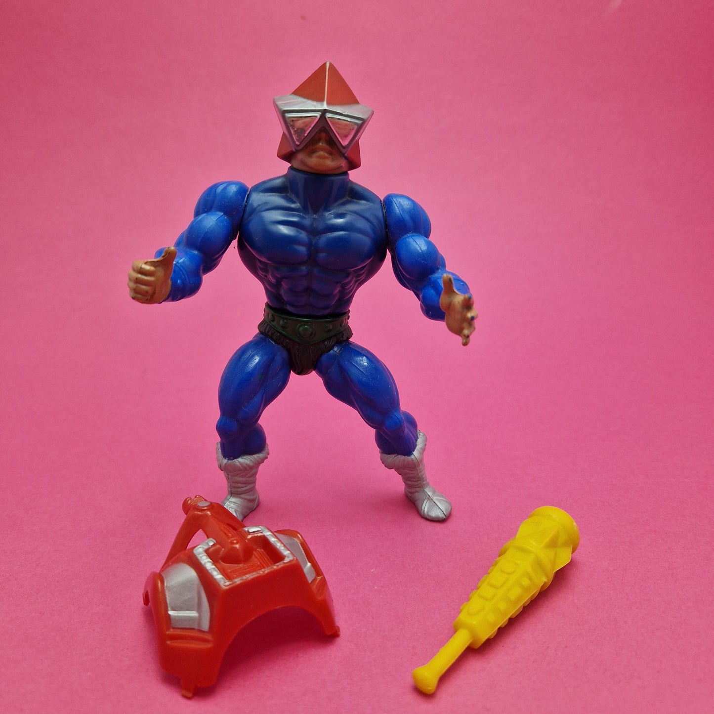 MASTERS OF THE UNIVERSE ☆ MEKANECK Vintage Figure ☆ MOTU Loose 80s Mattel Original