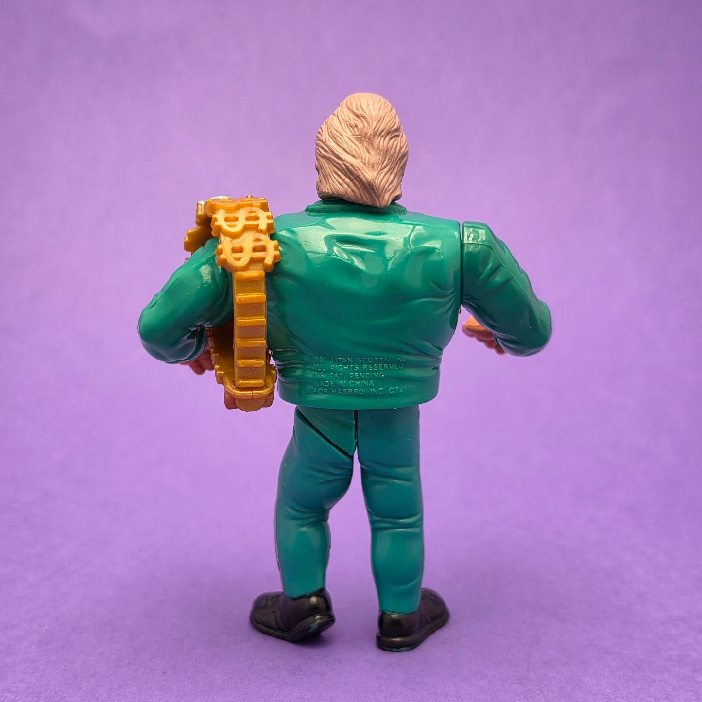 WWF HASBRO ☆ MILLION DOLLAR MAN TED DIBIASE BELT Vintage Wrestling Figure ☆ Original 90s Series 2