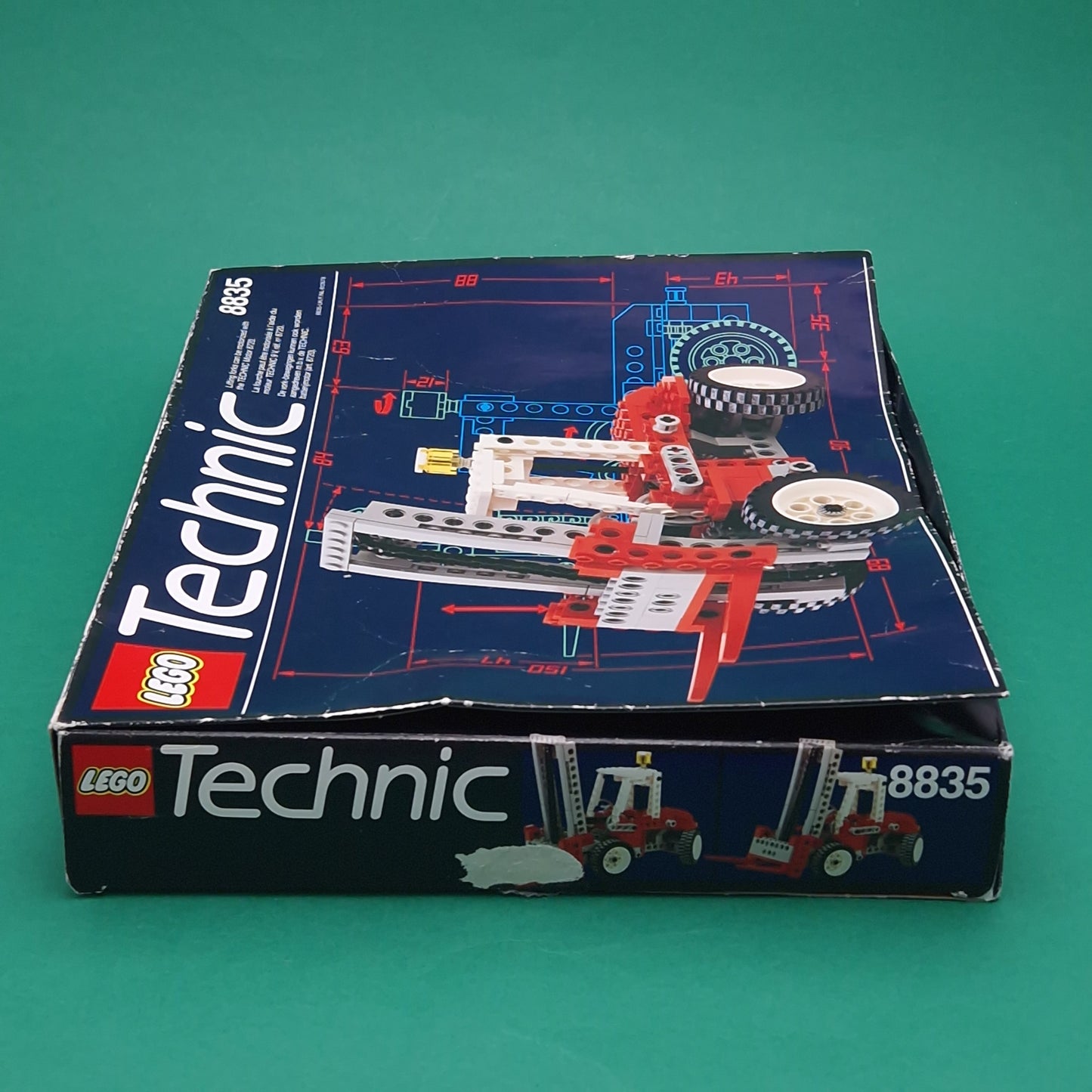 LEGO ☆ 8835 FORKLIFT Technic ☆ Vintage 80s Boxed Instructions
