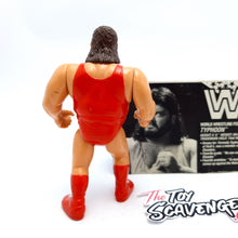 Load image into Gallery viewer, WWF HASBRO TYPHOON Vintage Wrestling Figure ☆ Bio Card Series 3 Original 90s Loose

