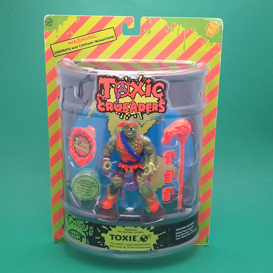 TOXIC CRUSDERS ☆ TOXIE Action Figure ☆ Avenger 5 inc Boxed Trick or Treat Studios 2024