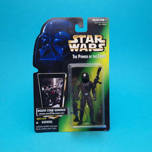 STAR WARS POTF ☆ DEATH STAR GUNNER Figure ☆ MOC Sealed Carded Kenner Power of the Force
