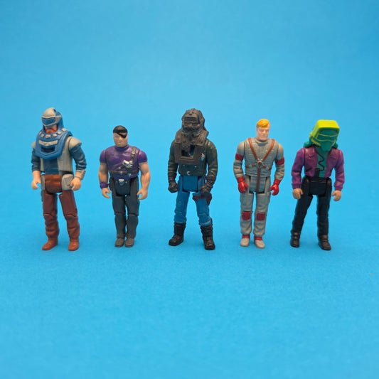 M.A.S.K ☆ Bundle x5 Loose Figures ☆ Vintage Kenner 80s Matt Trakker Etc