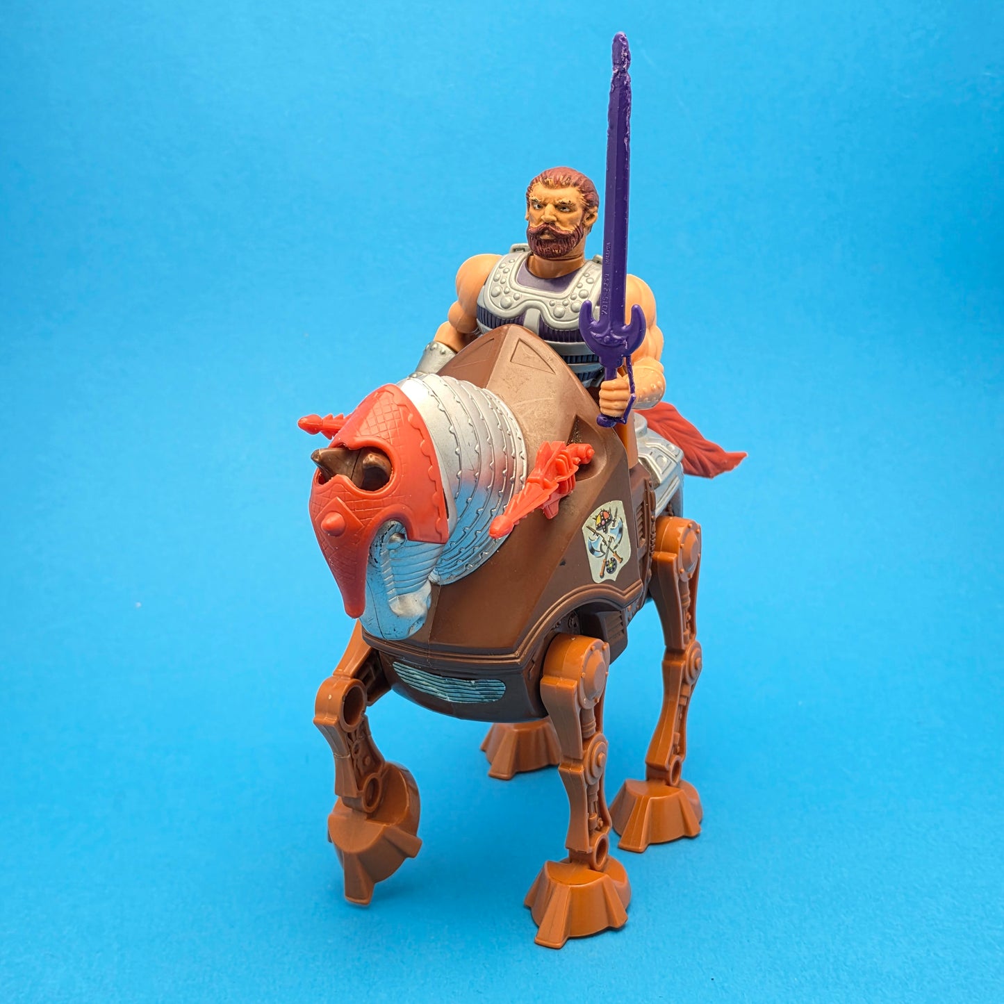 MASTERS OF THE UNIVERSE ☆ FISTO STRIDOR Vintage Figure ☆ MOTU Loose 80s Mattel