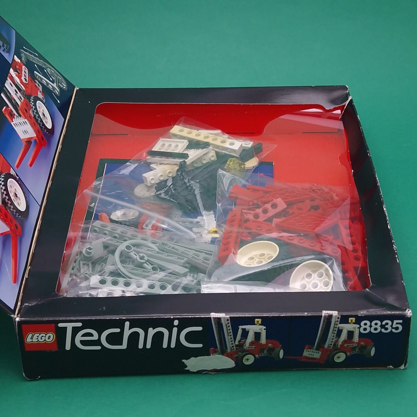 LEGO ☆ 8835 FORKLIFT Technic ☆ Vintage 80s Boxed Instructions