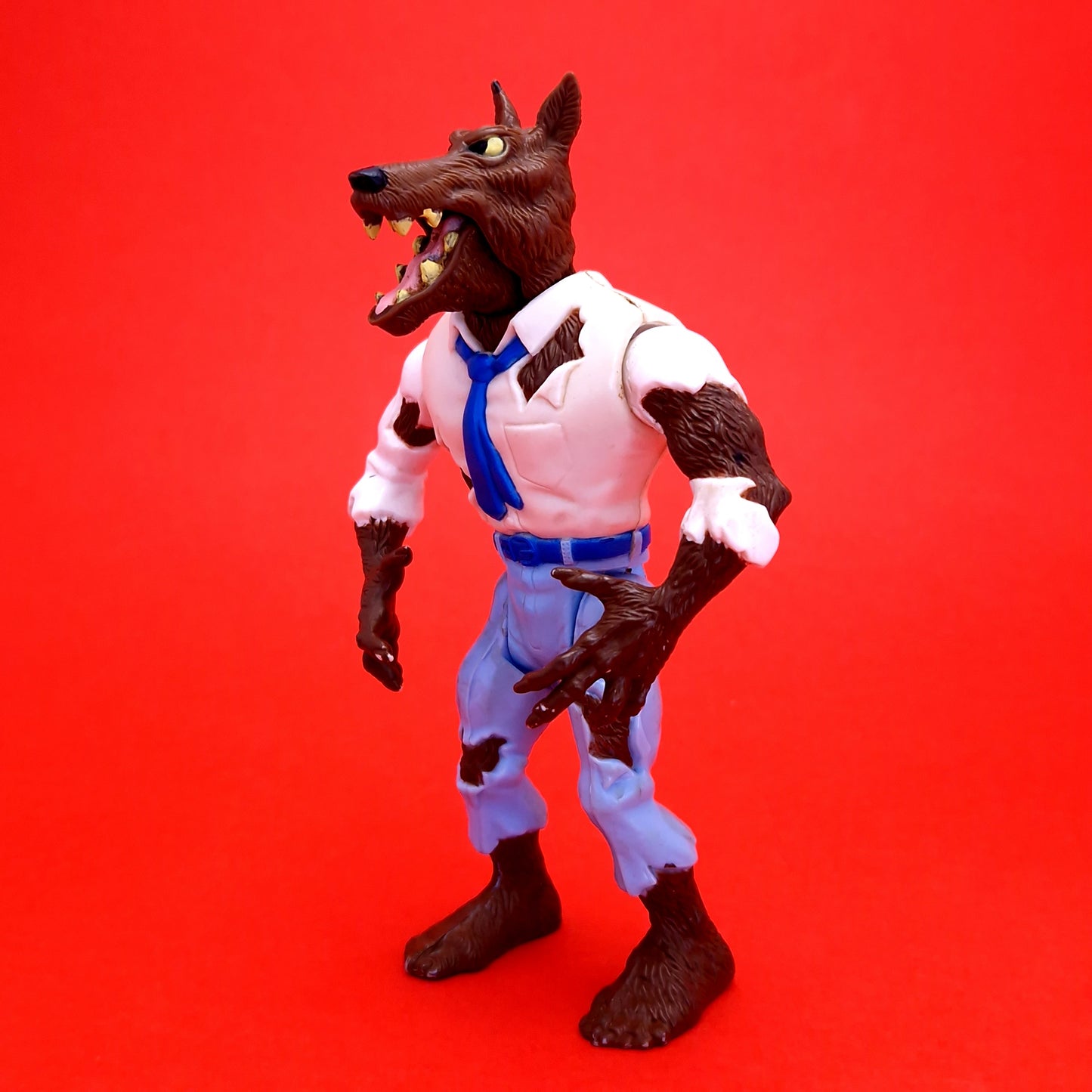 GHOSTBUSTERS ☆ WOLFMAN WEREWOLF Vintage Figure ☆ Loose 80s Kenner