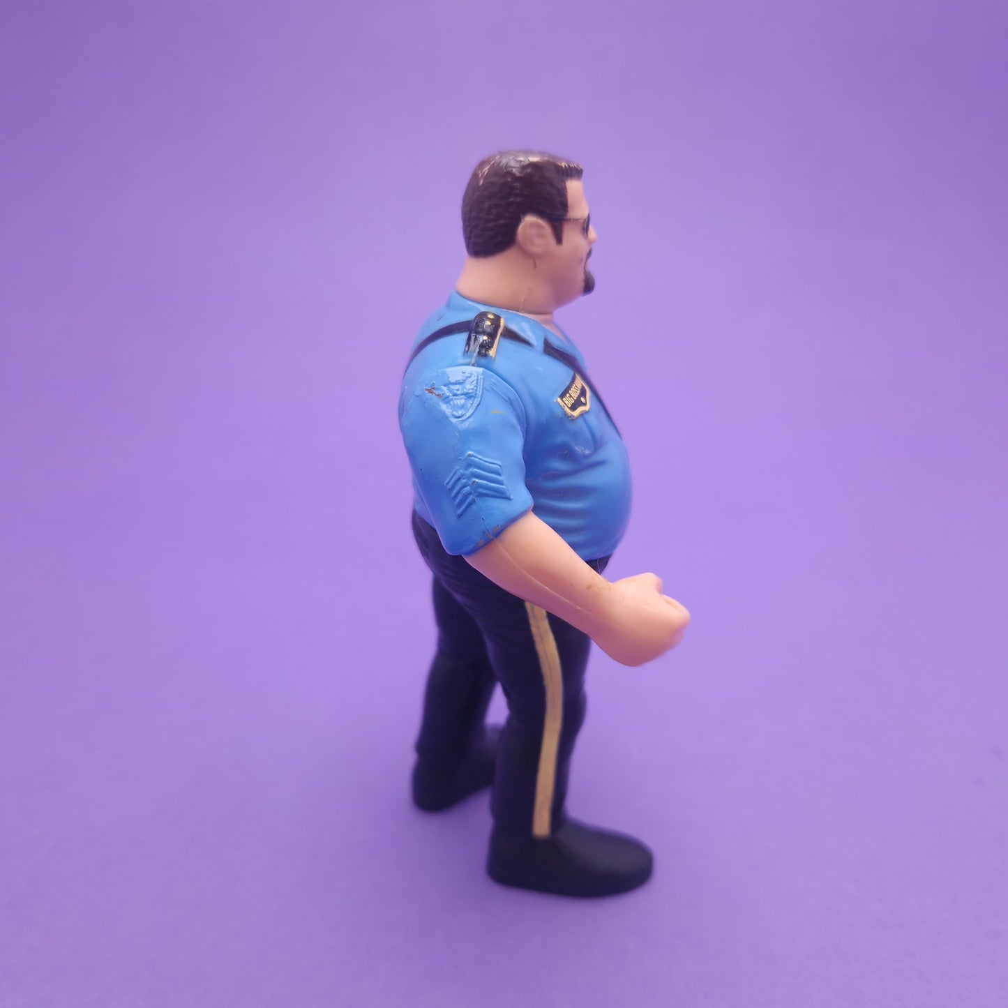 WWF HASBRO THE BIG BOSS MAN Vintage Wrestling Figure ☆ Original 90s Series 1