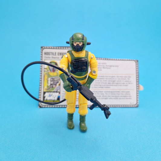 ACTION FORCE ☆ AIRTIGHT Complete Vintage Action Figure ☆ G.I.JOE Hasbro 1985