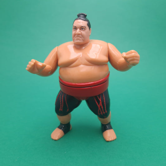 WWF HASBRO ☆ YOKOZUNA Vintage Wrestling Figure ☆ 90s Series 8 Original
